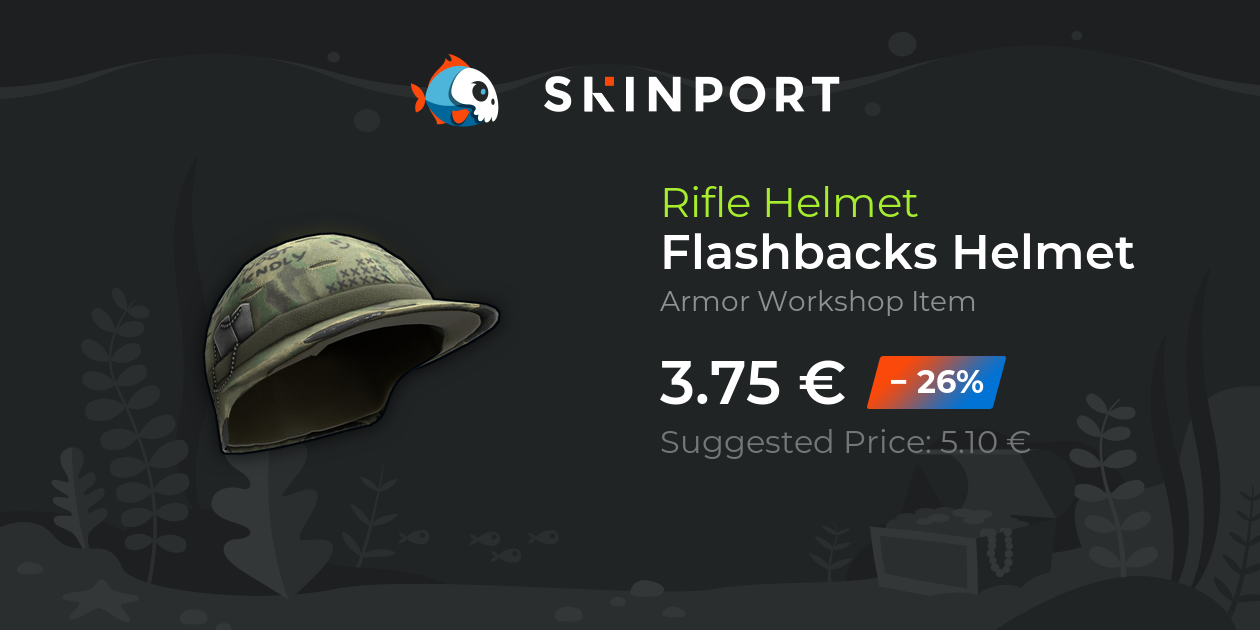 Flashbacks Helmet - Rust - Skinport
