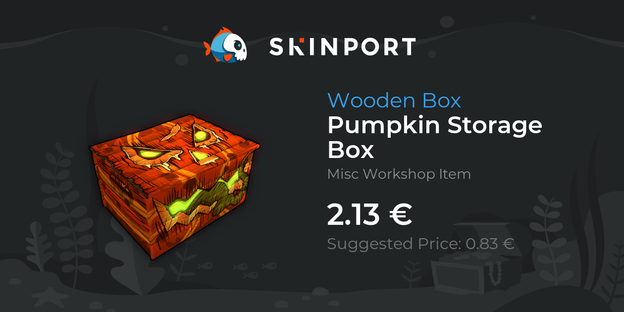 Pumpkin Storage Box Rust Skinport
