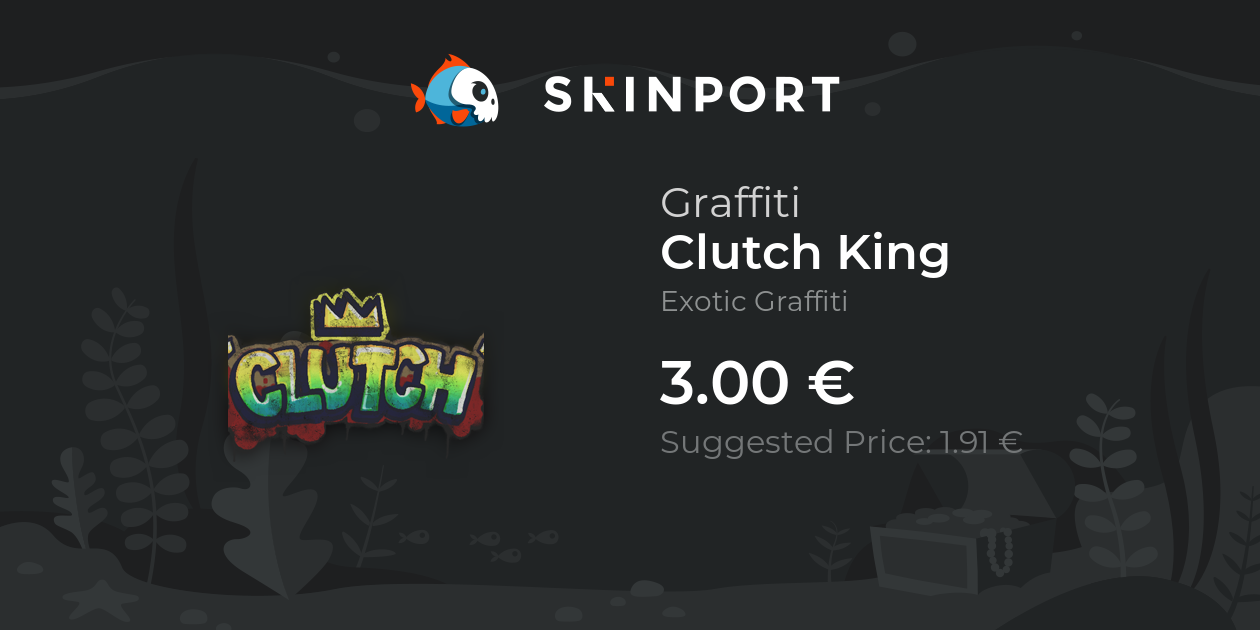 Sealed Graffiti Clutch King CounterStrike 2 Skinport