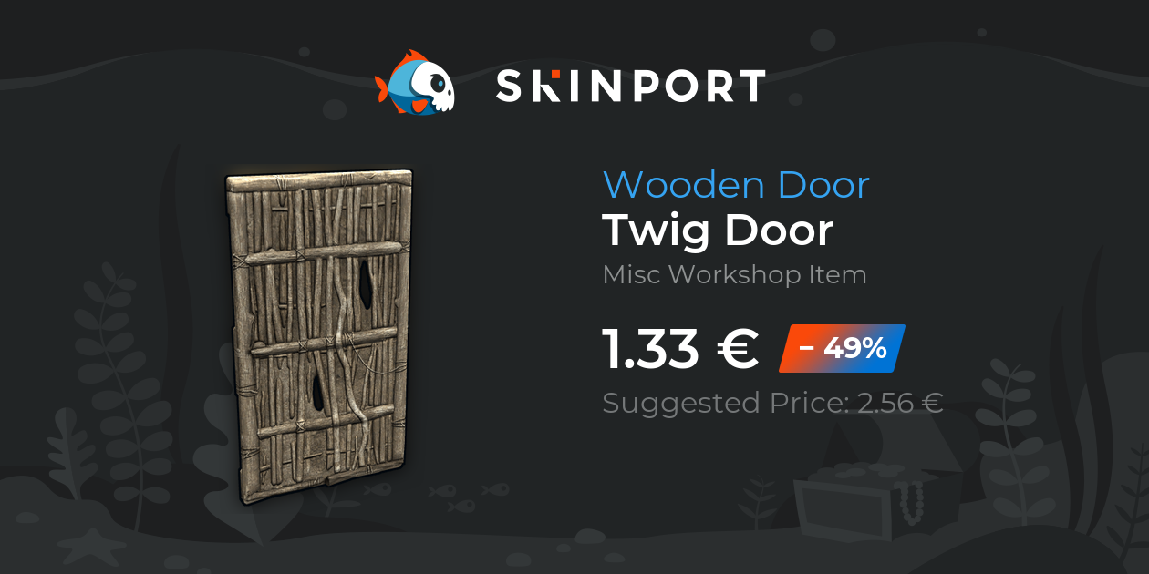 Twig Door - Rust - Skinport