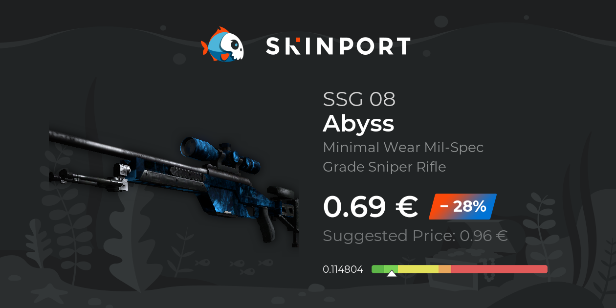 SSG 08 | Abyss (Minimal Wear) - Counter-Strike 2 - Skinport