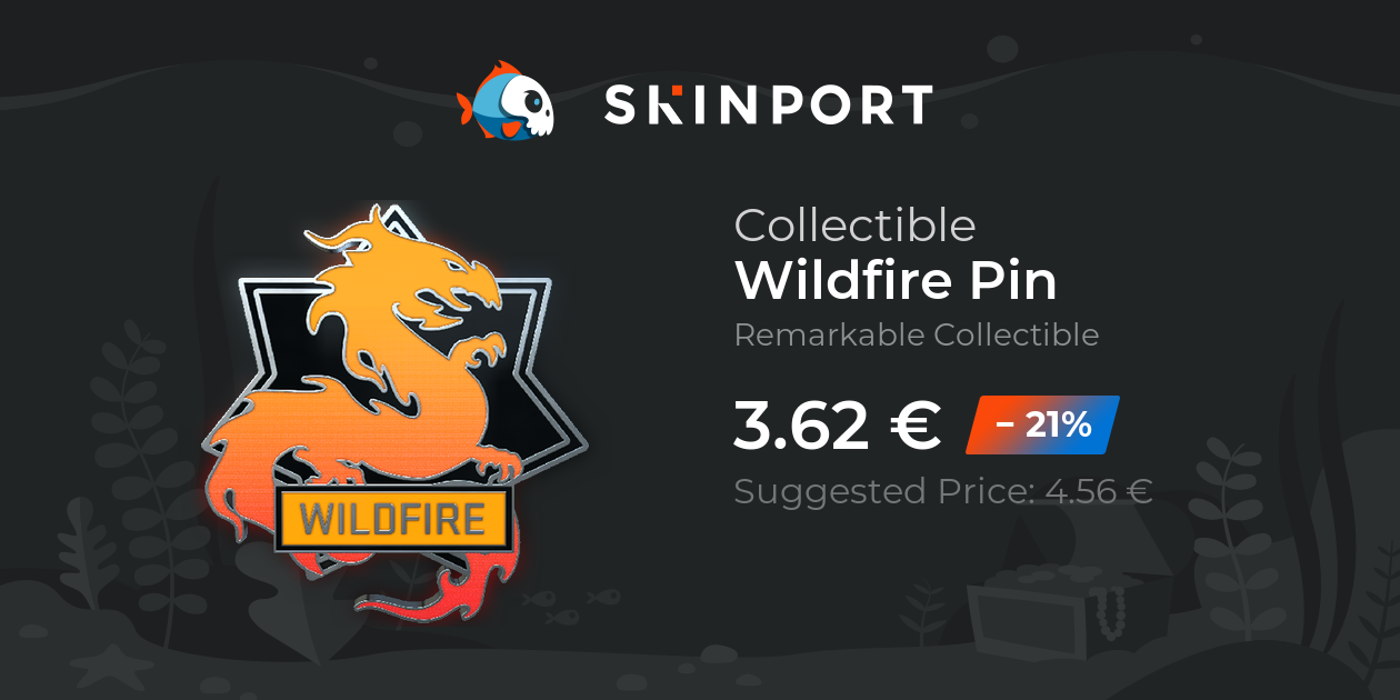 野火胸章 - Counter-Strike 2 - Skinport