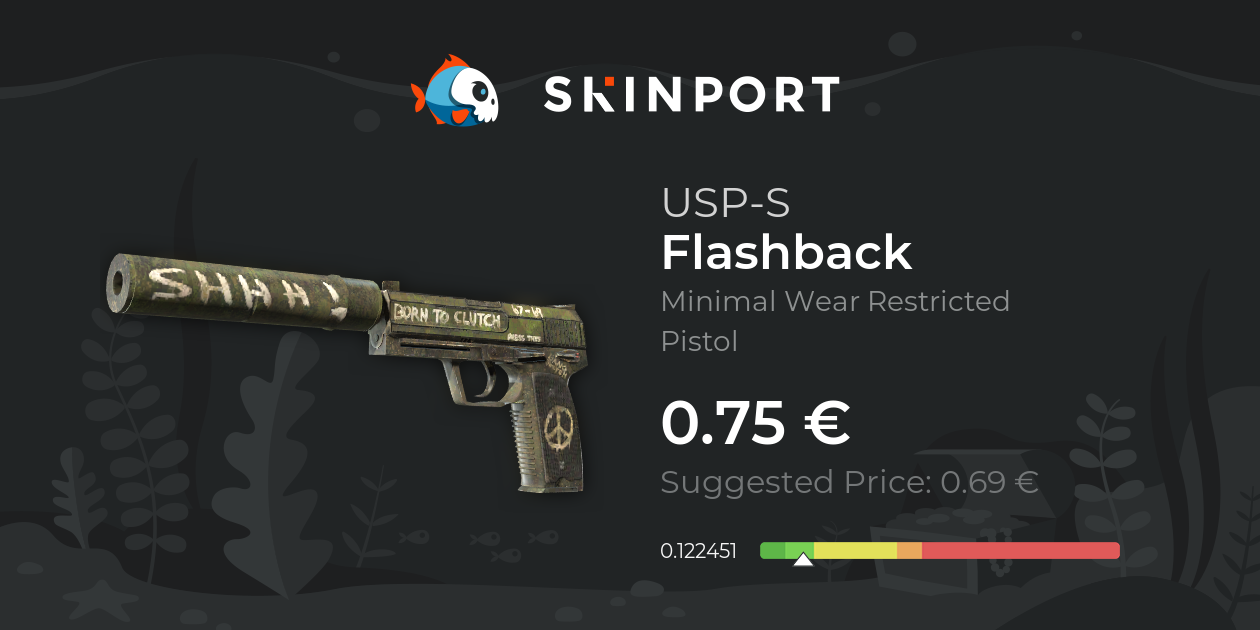 USP-S | Flashback (Minimal Wear) - Counter-Strike 2 - Skinport