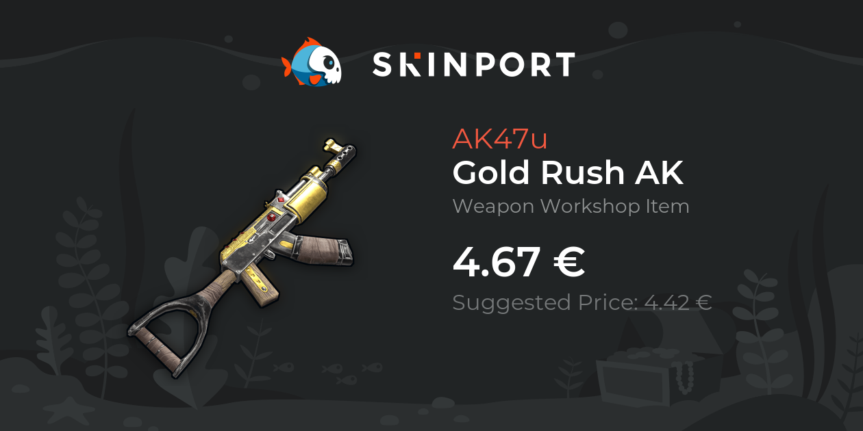 Gold Rush AK - Rust - Skinport