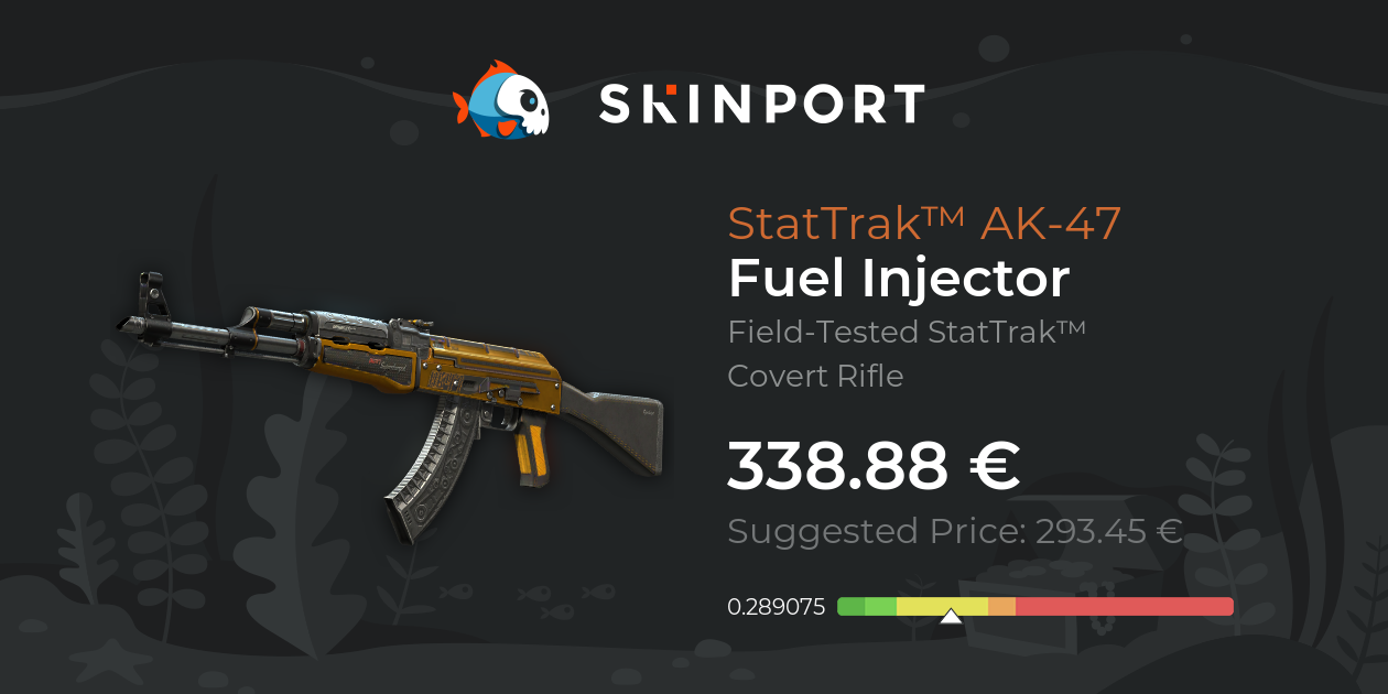 StatTrak™ AK-47 | Fuel Injector (Field-Tested) - Counter-Strike 2 ...
