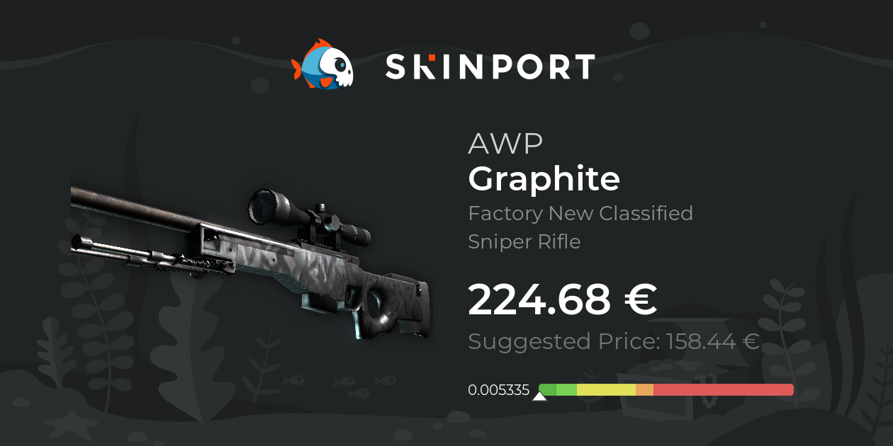 AWP | Graphite (Factory New) - CS:GO - Skinport