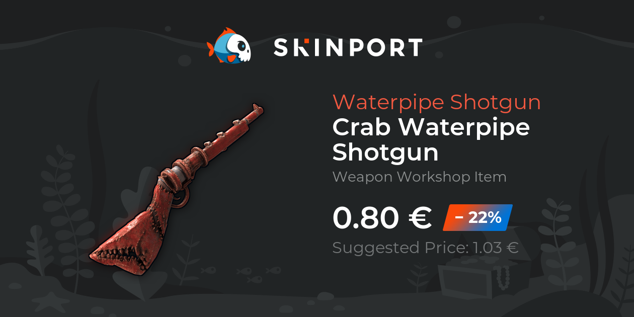 Crab Waterpipe Shotgun - Rust - Skinport