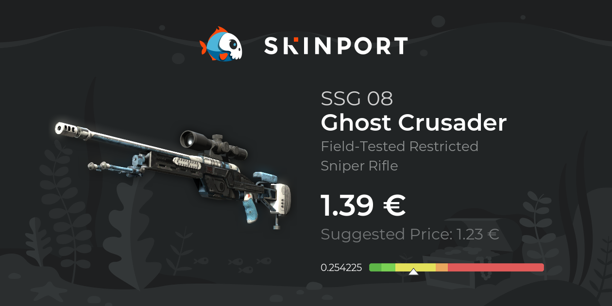 SSG 08 | Ghost Crusader (Field-Tested) - Counter-Strike 2 - Skinport