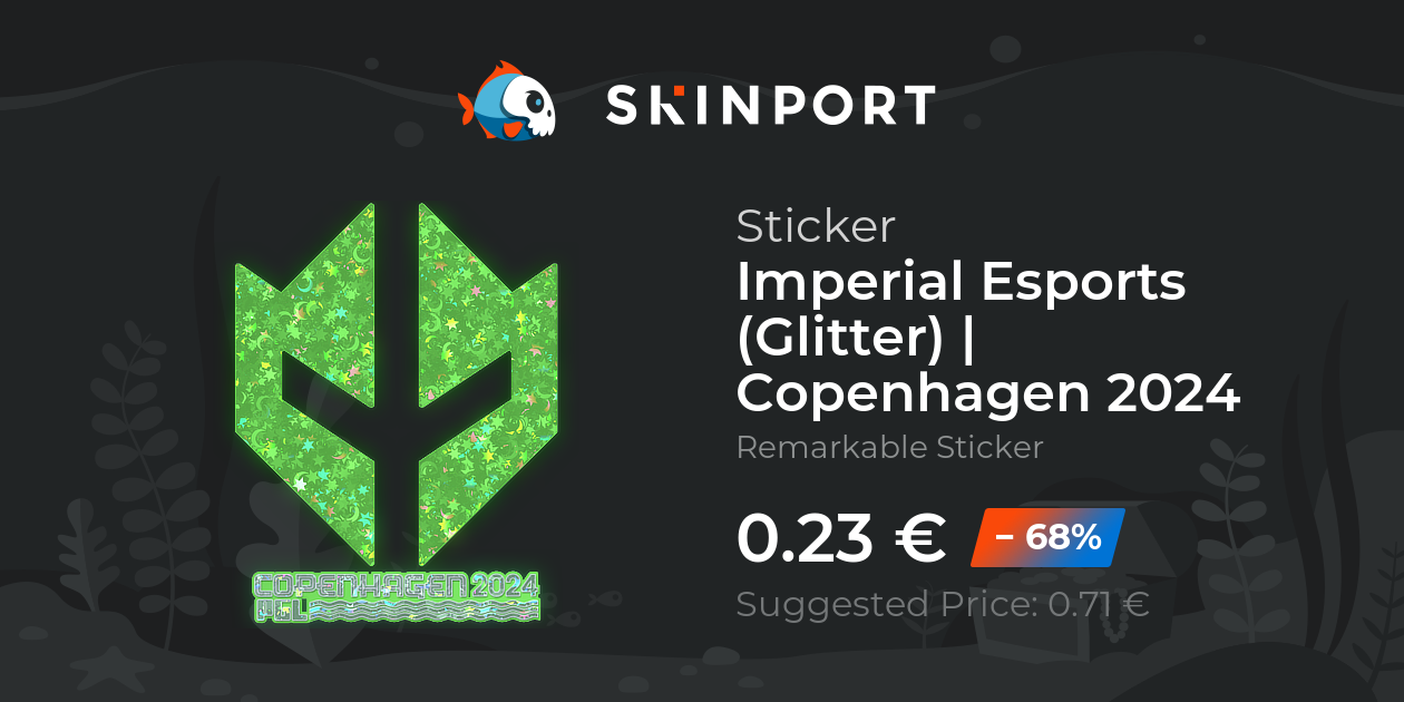Sticker | Imperial Esports (Glitter) | Copenhagen 2024 - Counter-Strike ...