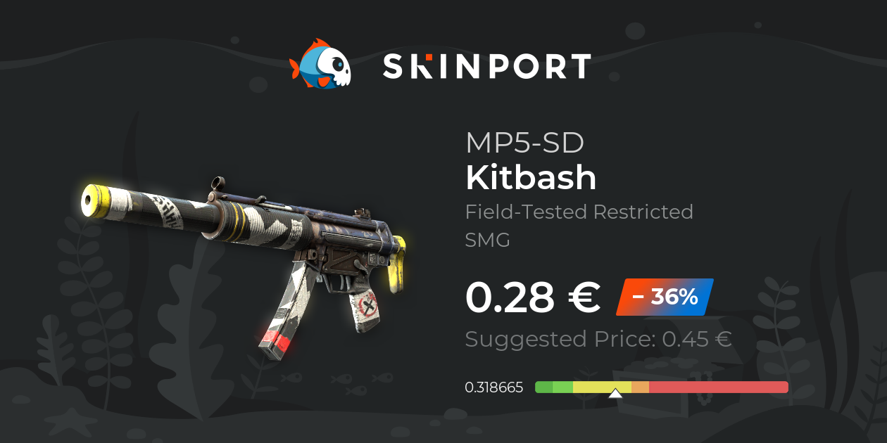 MP5-SD | Kitbash (Field-Tested) - Counter-Strike 2 - Skinport