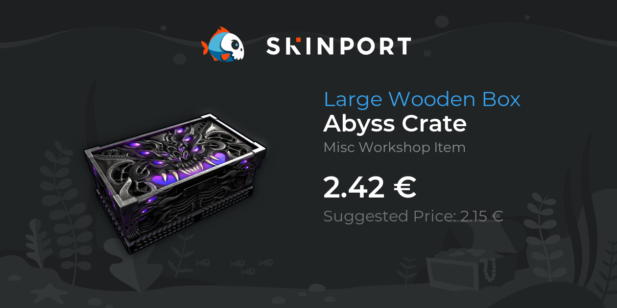 Abyss Crate - Rust - Skinport