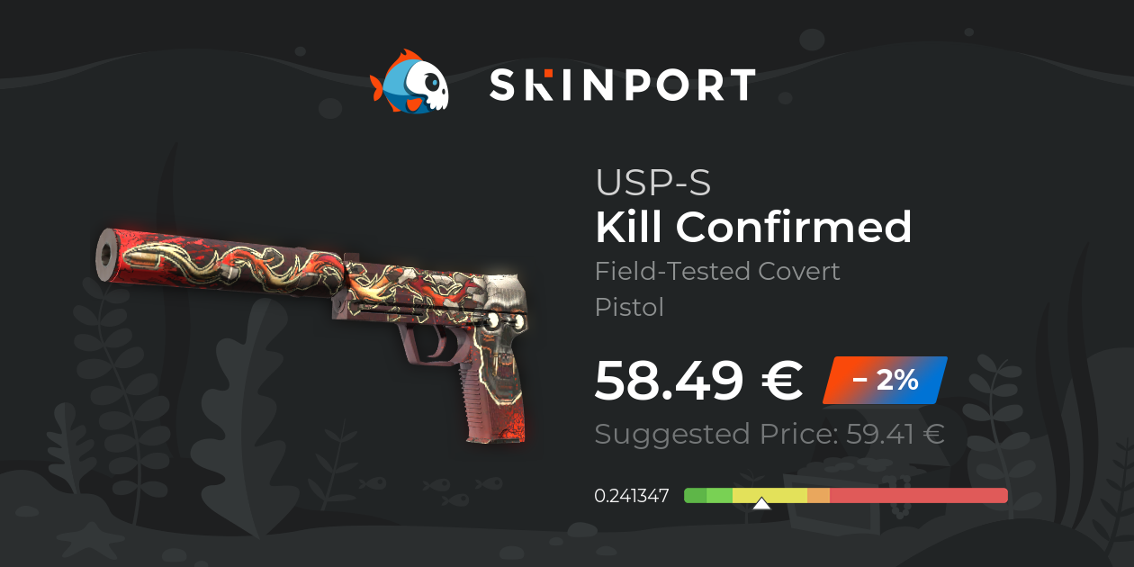 USP-S | Kill Confirmed (Field-Tested) - Counter-Strike 2 - Skinport