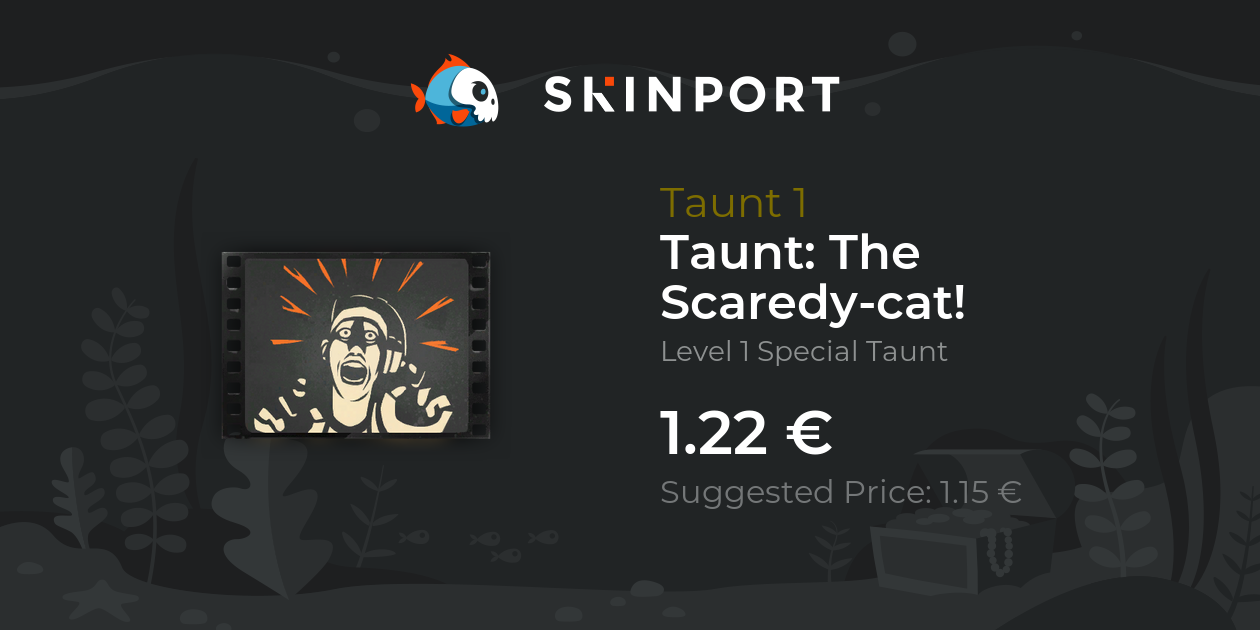 Taunt: The Scaredy-cat! - Team Fortress 2 - Skinport