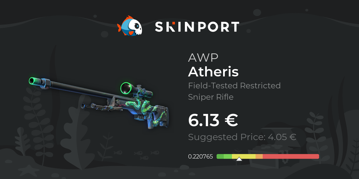 AWP | Atheris (Field-Tested) - Counter-Strike 2 - Skinport
