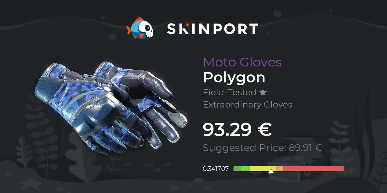 Moto Gloves | Polygon (Field-Tested) - Counter-Strike 2 - Skinport