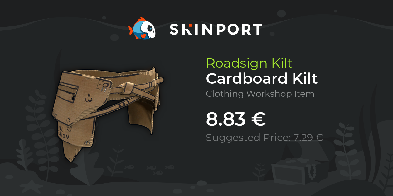 Cardboard Kilt - Rust - Skinport