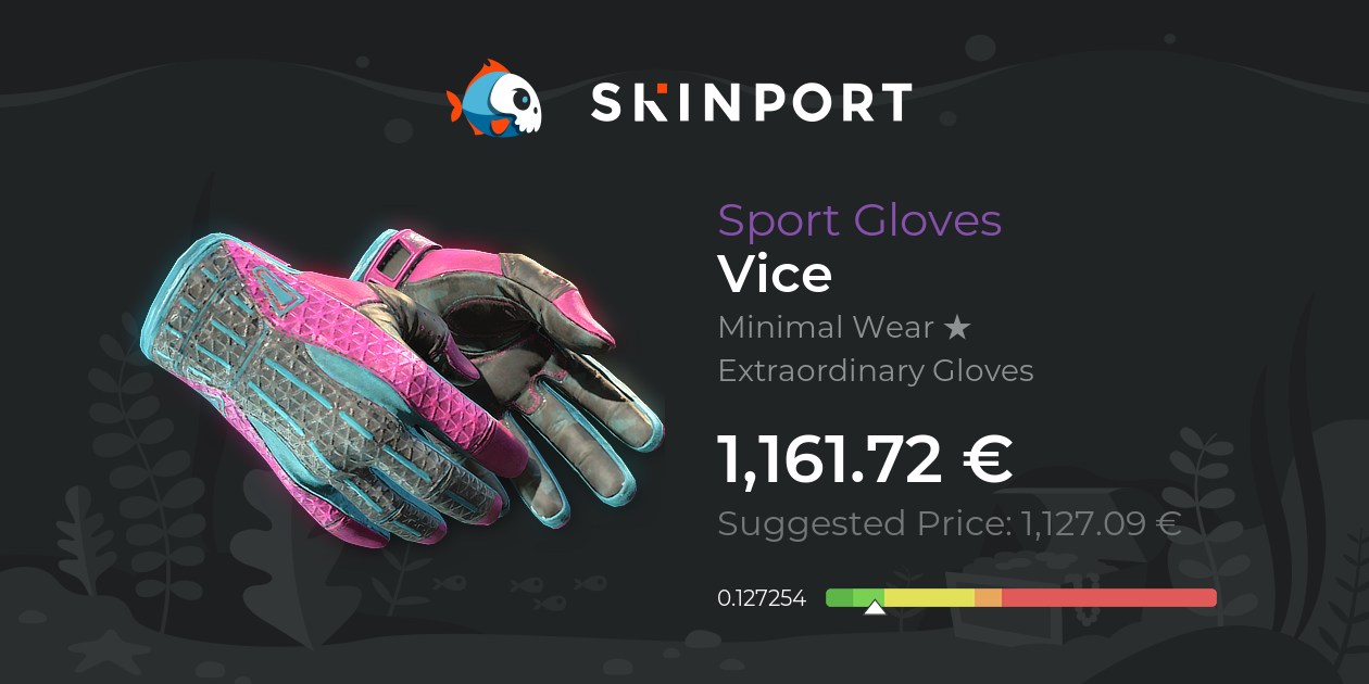 Sport Gloves | Vice (Minimal Wear) - Counter-Strike 2 - Skinport