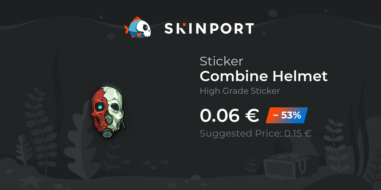 Sticker Combine Helmet CS2 Skinport