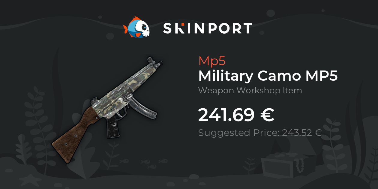 Military Camo MP5 - Rust - Skinport