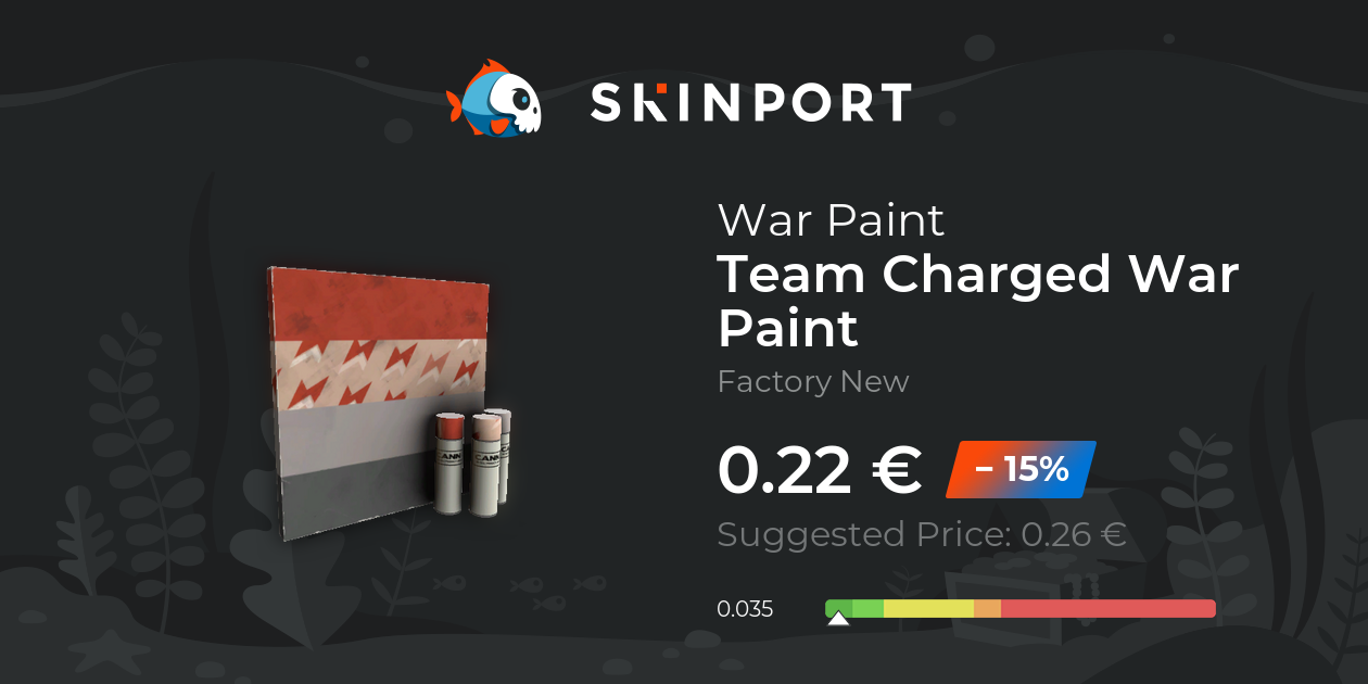 Team Charged Pintura de Guerra (Recién Fabricado) - Team Fortress 2 ...