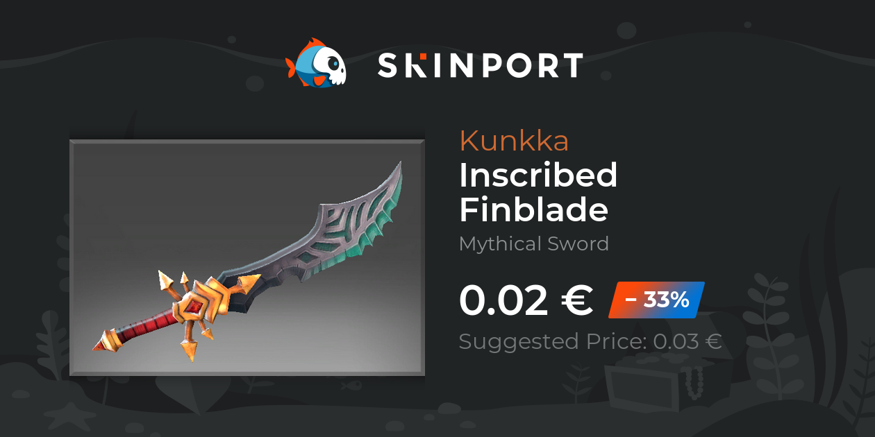 Inscribed Finblade - Dota 2 - Skinport