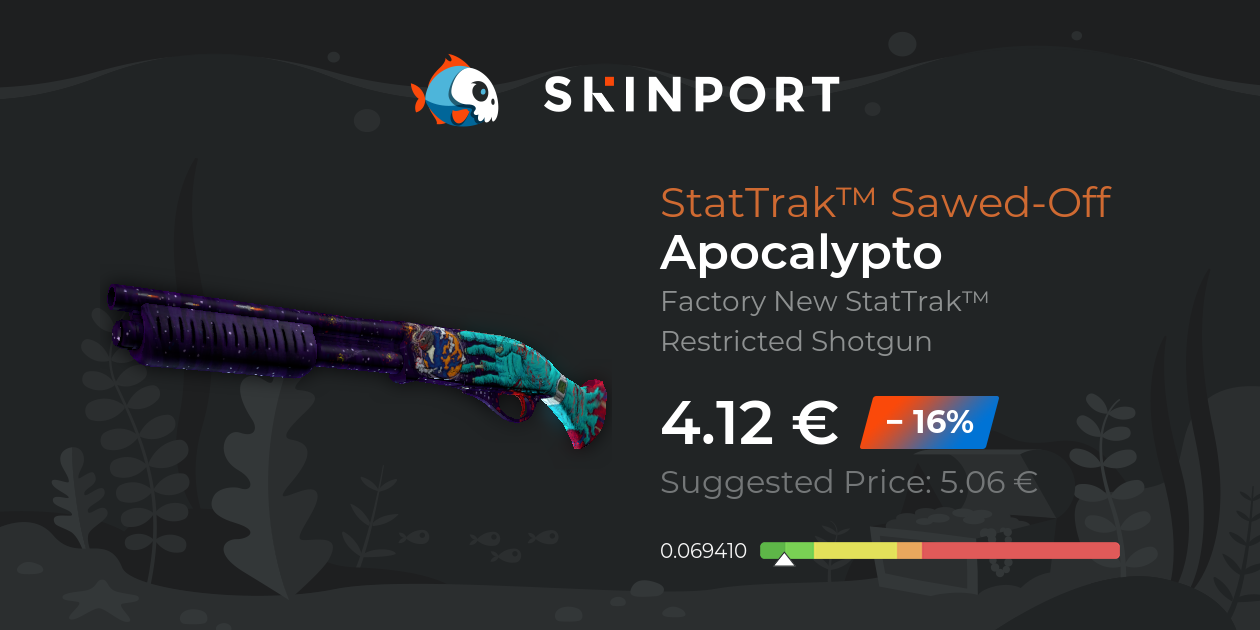 StatTrak™ Sawed-Off | Apocalypto (Factory New) - CS2 - Skinport