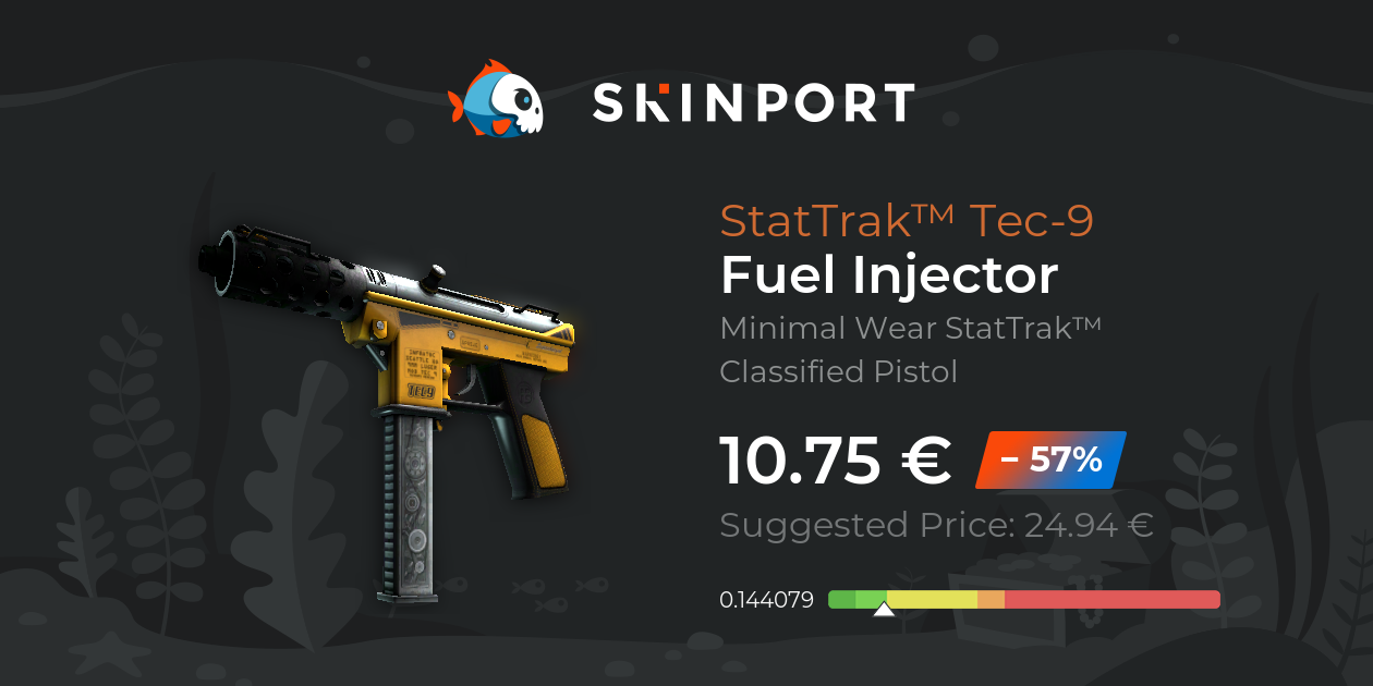 StatTrak™ Tec9 Fuel Injector (Minimal Wear) CounterStrike 2