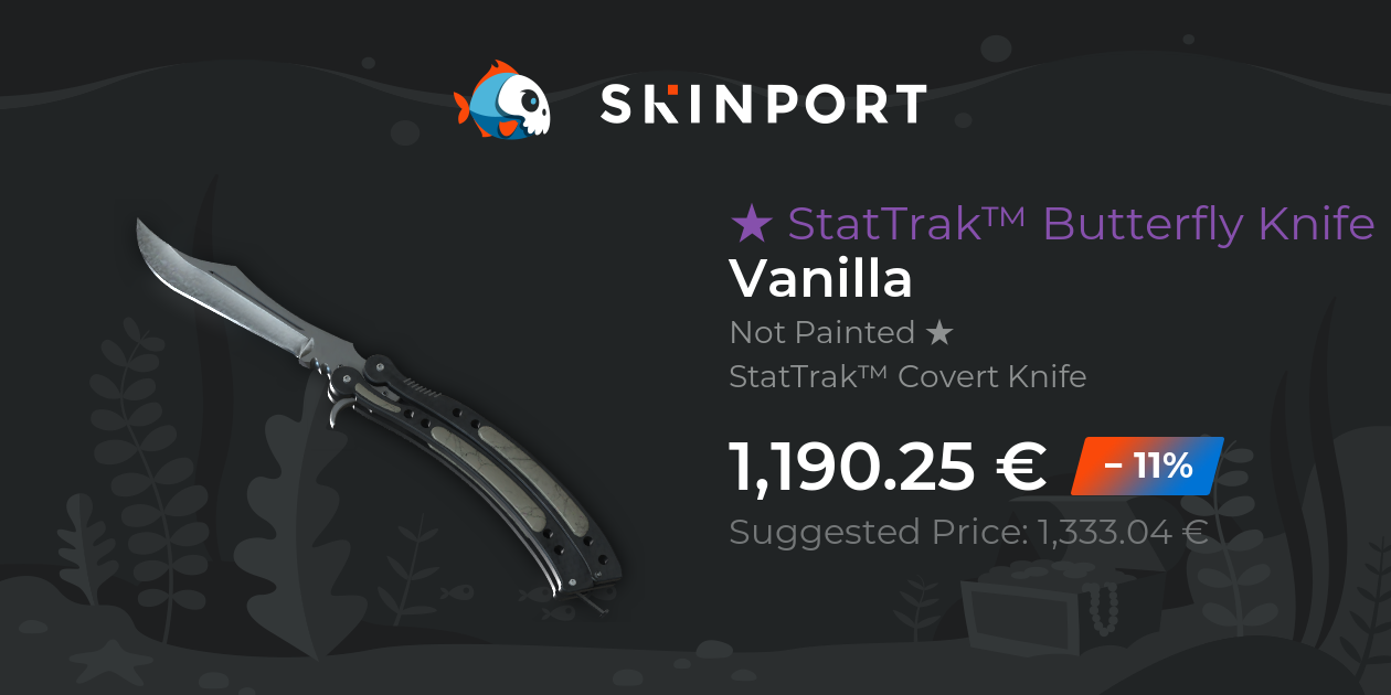StatTrak™ Butterfly Knife - Counter-Strike 2 - Skinport
