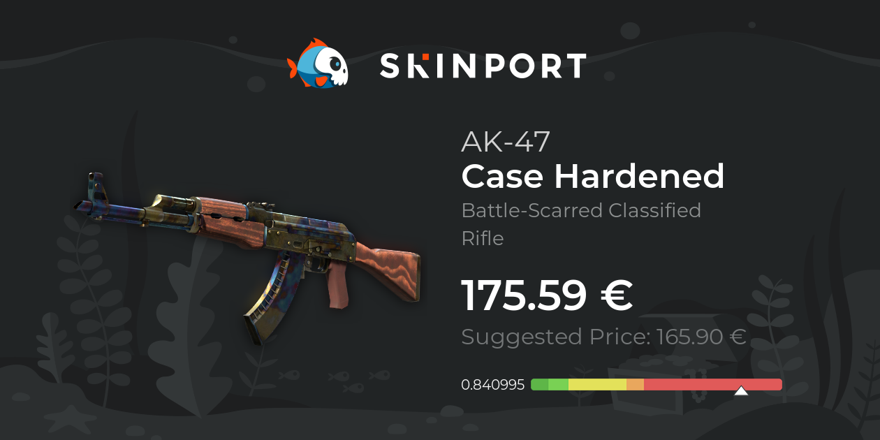AK-47 | Case Hardened (Battle-Scarred) - Counter-Strike 2 - Skinport