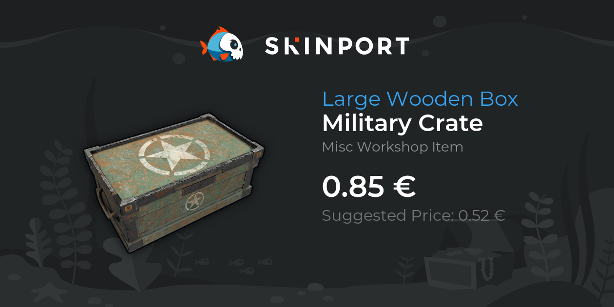 Military Crate - Rust - Skinport