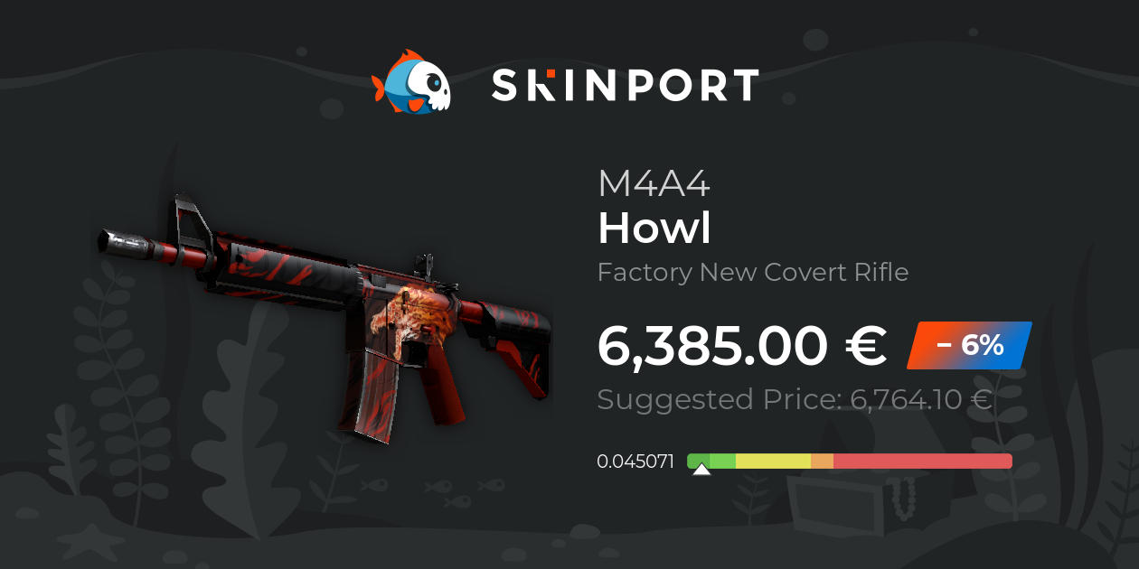 M4A4 | Howl (Factory New) - CS2 - Skinport