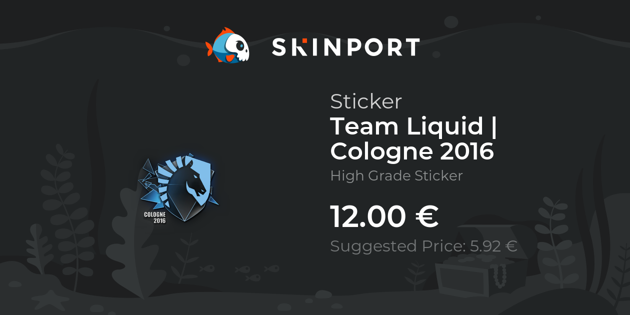 Sticker | Team Liquid | Cologne 2016 - Counter-Strike 2 - Skinport