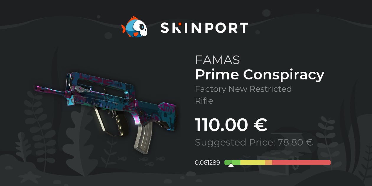 FAMAS | Prime Conspiracy (Factory New) - Counter-Strike 2 - Skinport