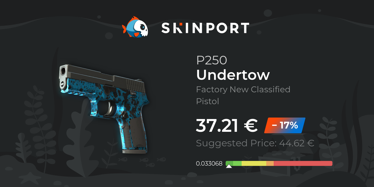 P250 | Undertow (Factory New) - Counter-Strike 2 - Skinport