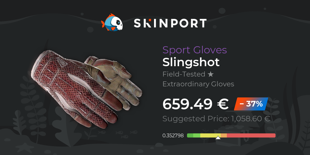 Sport Gloves Slingshot (FieldTested) CSGO Skinport