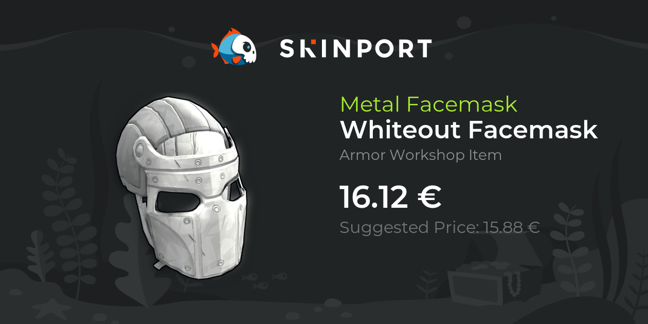 Whiteout Facemask - Rust - Skinport