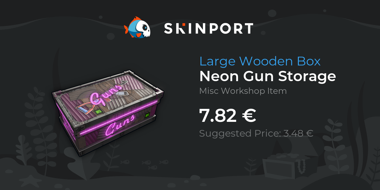 Neon Gun Storage - Rust - Skinport