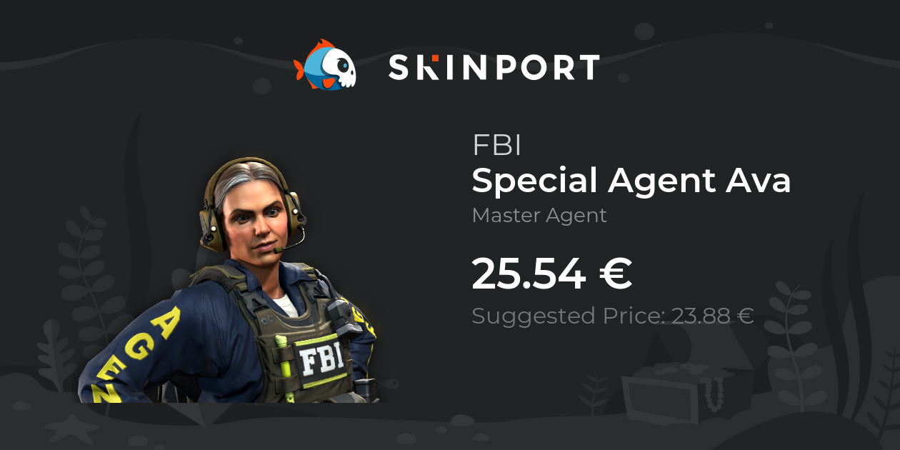 Special Agent Ava | FBI - Counter-Strike 2 - Skinport