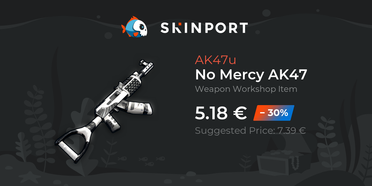 No Mercy AK47 - Rust - Skinport