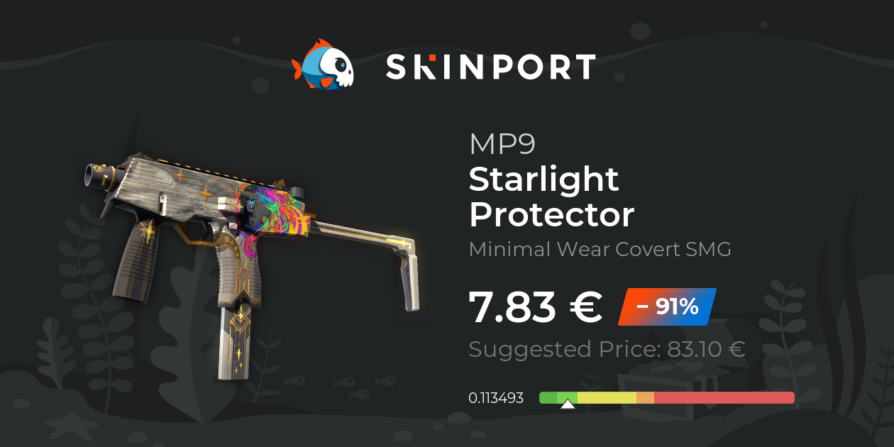 MP9 | Starlight Protector (Minimal Wear) - Counter-Strike 2 - Skinport