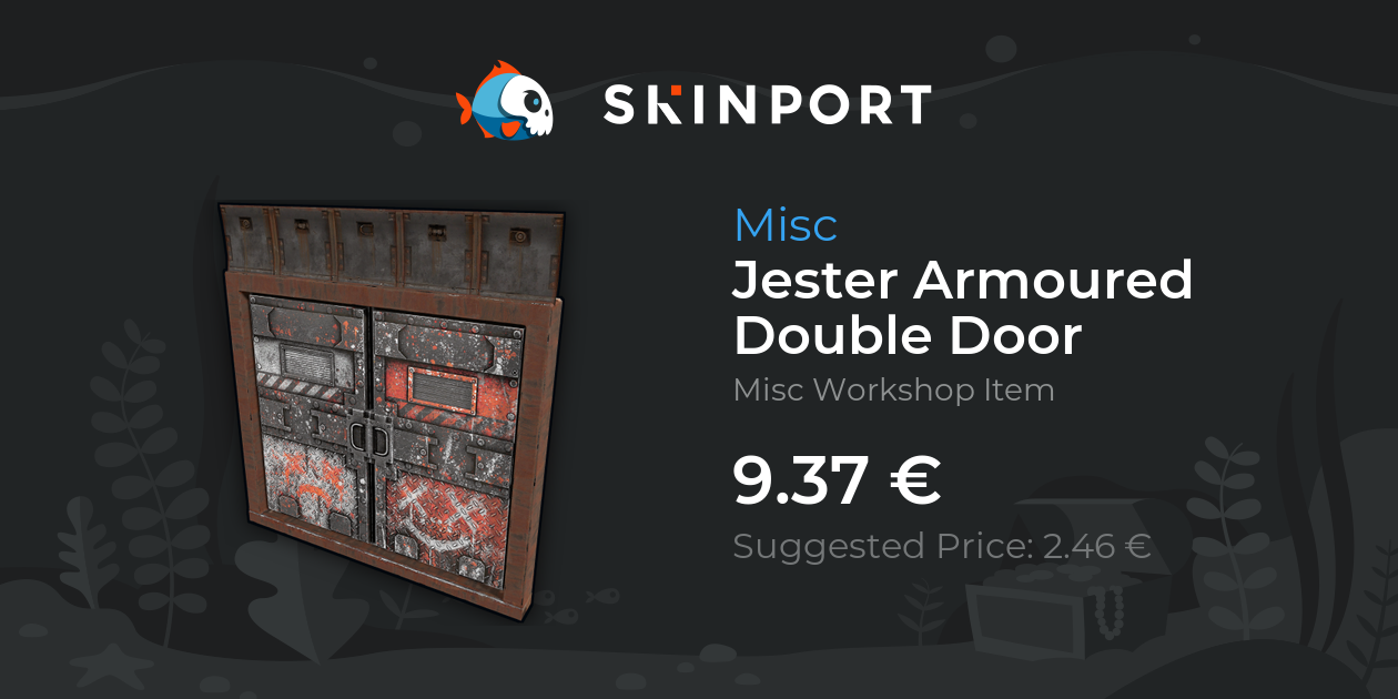 Jester Armoured Double Door Rust Skinport