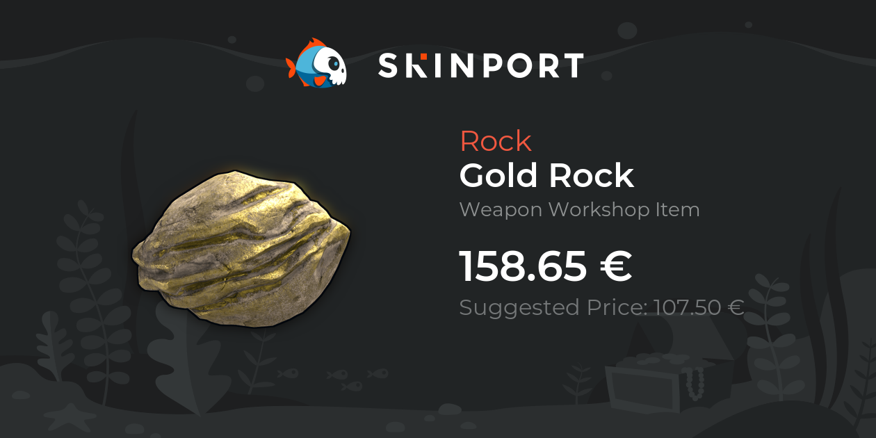 Gold Rock - Rust - Skinport