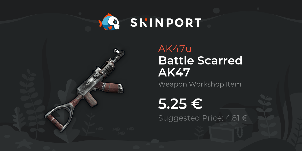 Battle Scarred AK47 - Rust - Skinport