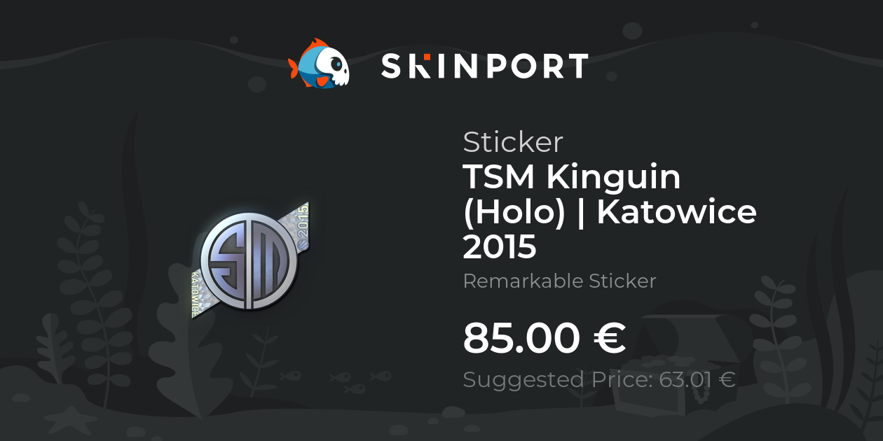Sticker | TSM Kinguin (Holo) | Katowice 2015 - Counter-Strike 2 - Skinport