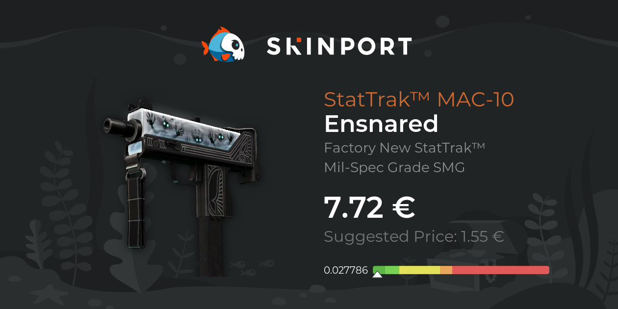 mac 10 ensnared factory new stattrak