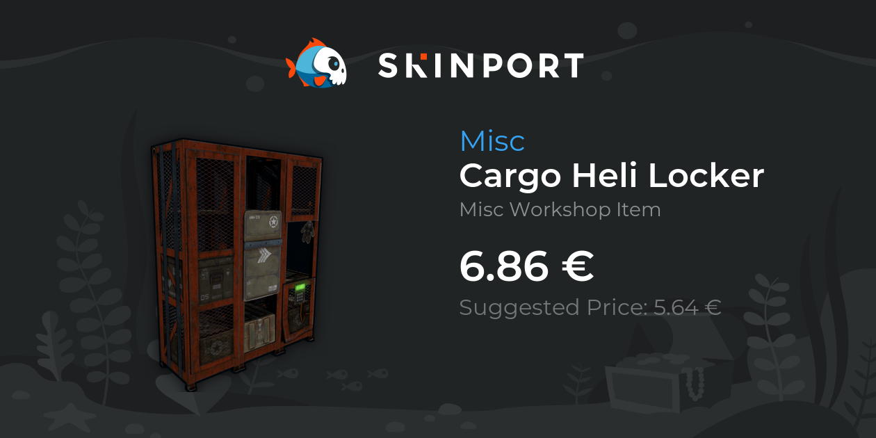 Cargo Heli Locker Rust Skinport