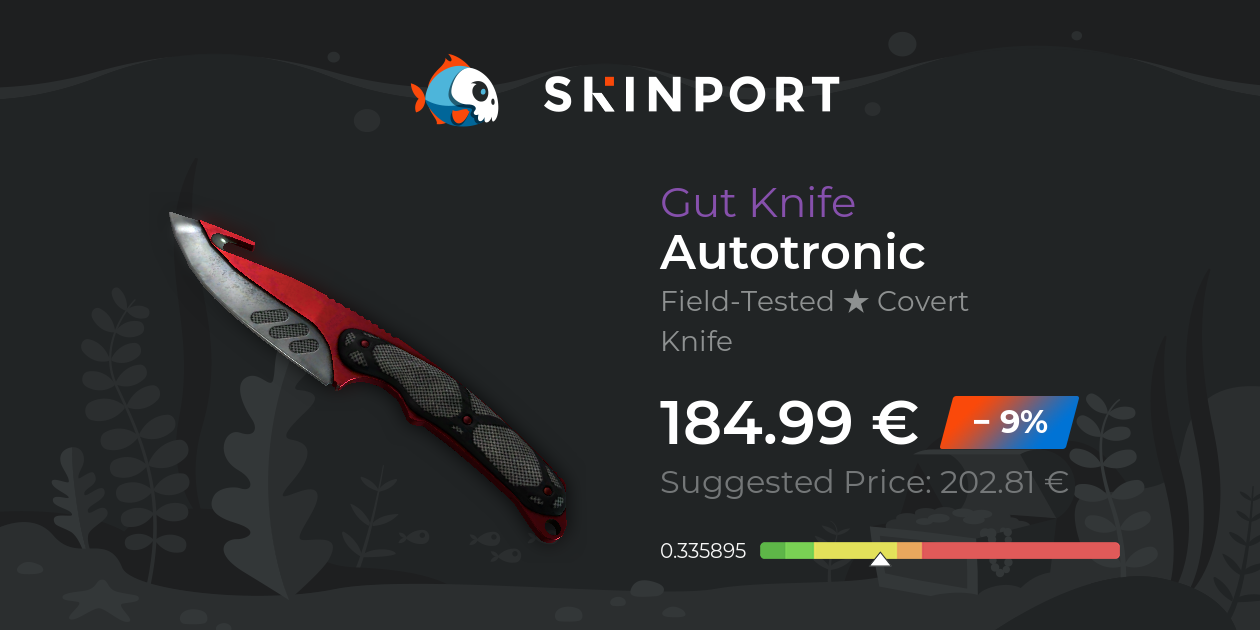 Gut Knife Autotronic Field Tested Cs Go Skinport