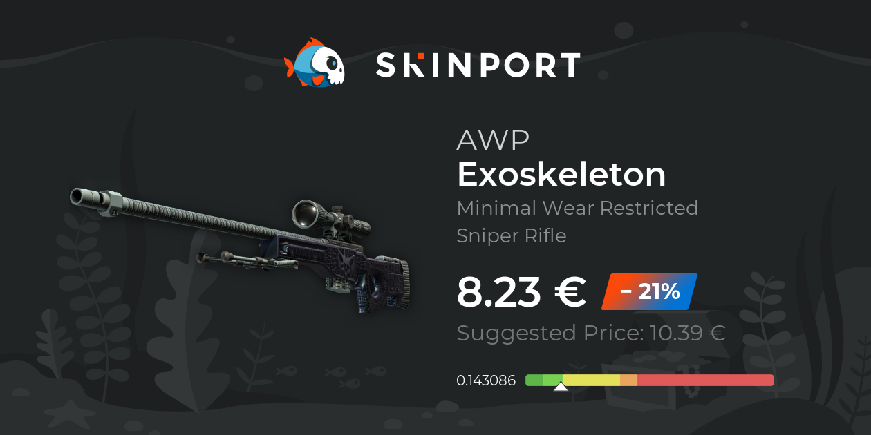AWP | Exoskeleton (Minimal Wear) - Counter-Strike 2 - Skinport