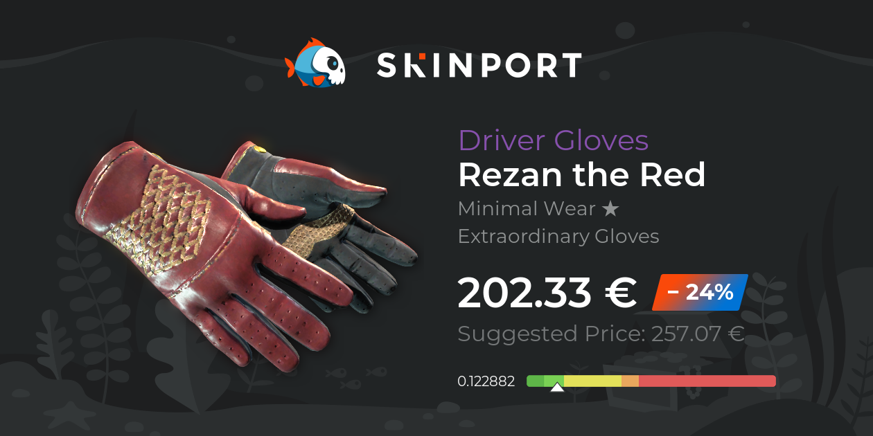 Driver Gloves | Rezan the Red (Minimal Wear) - Counter-Strike 2 - Skinport