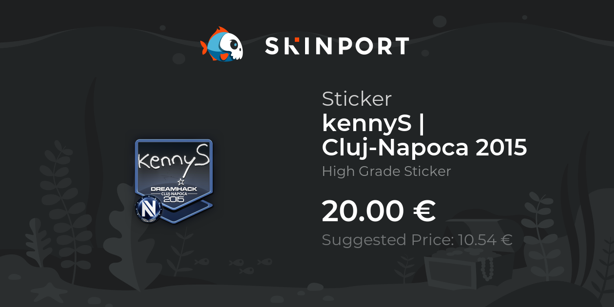 Sticker | kennyS | Cluj-Napoca 2015 - Counter-Strike 2 - Skinport